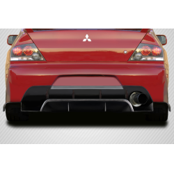 2003-2006 Mitsubishi Lancer Evolution 8 9 Carbon Creations VRS Rear Diffuser - 3 Pieces image - 1