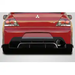 2003-2006 Mitsubishi Lancer Evolution 8 9 VRS Rear Diffuser - 3 Pieces image - 1