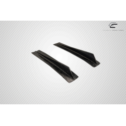 2003-2006 Mitsubishi Lancer Evolution 8 9 Carbon Creations VRS Rear Diffuser - 3 Pieces image - 8