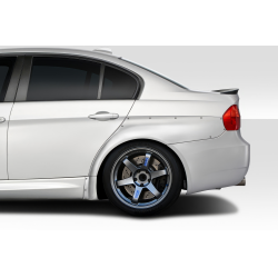 2006-2011 BMW 3 Series E90 4DR Duraflex HX Wide Body Rear Fender Flares - 2 Piece image - 1