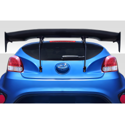 2012-2017 Hyundai Veloster Duraflex RGT Rear Wing Spoiler - 5 Piece image - 1