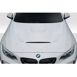 2014-2021 BMW 2 Series F22 / F87 M2 Duraflex GTS Look Hood - 1 Piece image - 1