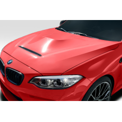 2014-2021 BMW 2 Series F22 / F87 M2 Duraflex GTS Look Hood - 1 Piece image - 3