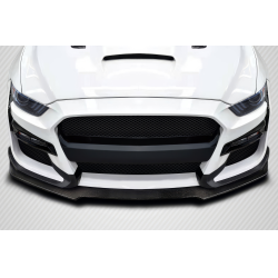 2015-2017 Ford Mustang Carbon Creations GT500 Look Front Lip Spoiler Air Dam - 1 Piece image - 1