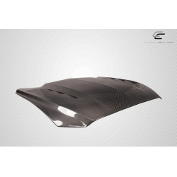 2015-2017 Ford Mustang Carbon Creations TS 1 Hood - 1 Piece image - 3