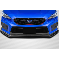 2015-2017 Subaru WRX STI Carbon Creations C Speed Front Lip Spoiler Air Dam - 1 Piece image - 1