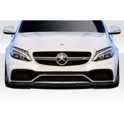2015-2021 Mercedes C63 W205 Duraflex C Speed Front Lip Under Spoiler - 1 Piece (C63 AMG Front Bumper Only) image - 1
