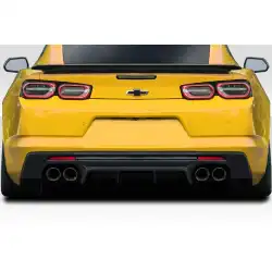 2016-2023 Chevrolet Camaro Shark Rear Diffuser - 1 Piece ( Quad exhaust version) image - 3