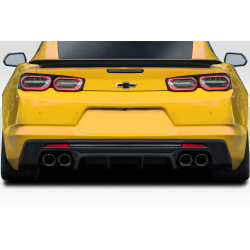 2016-2023 Chevrolet Camaro Duraflex Shark Rear Diffuser - 1 Piece ( Quad exhaust version) image - 1