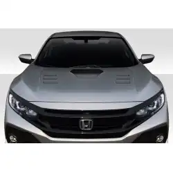 2016-2021 Honda Civic TS 1 Hood - 1 Piece image - 1