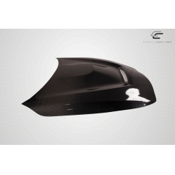 2017-2022 Infiniti Q60 Carbon Creations GTS Look Hood - 1 Piece image - 5