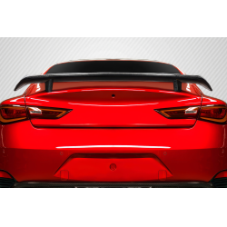 2017-2022 Infiniti Q60 Carbon Creations SR Rear Wing Spoiler - 1 Piece image - 1