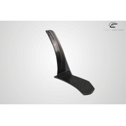 2018-2023 Ford Mustang Carbon Creations Z1 Front Lip Spoiler Air Dam - 2 Pieces ( Non performance model ) image - 3