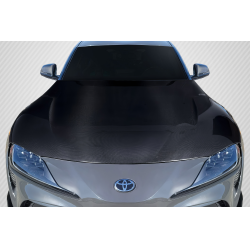 2020-2025 Toyota Supra A90 Carbon Creations OEM Look Hood - 1 Piece image - 1