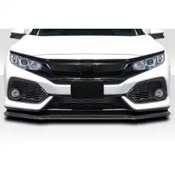 2017-2021 Honda Civic HB Type G Front Lip Under Spoiler - 1 Piece image - 1