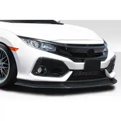 2017-2021 Honda Civic HB Type G Front Lip Under Spoiler - 1 Piece image - 9