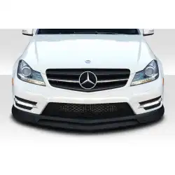 2012-2014 Mercedes C63 W204 RSpec Front Lip Under Spoiler - 1 Piece image - 1
