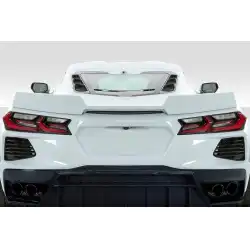 2020-2025 Chevrolet Corvette C8 Gran Veloce Wicker Bill Rear Wing Spoiler - 1 Piece image - 1