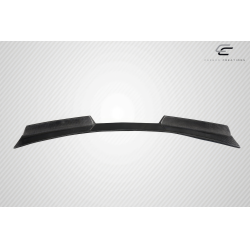 2020-2025 Chevrolet Corvette C8 Carbon Creations Gran Veloce Wicker Bill Rear Wing Spoiler - 1 Piece image - 5