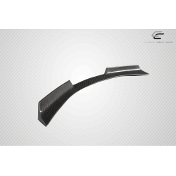 2020-2025 Chevrolet Corvette C8 Carbon Creations Gran Veloce Wicker Bill Rear Wing Spoiler - 1 Piece image - 6