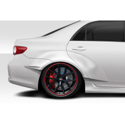 2009-2013 Toyota Corolla Duraflex CPR Rear Fender Flares - 6 Piece image - 1