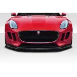 2014-2017 Jaguar F-Type Max Front Lip Under Spoiler - 1 Piece image - 1