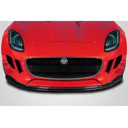 2014-2017 Jaguar F-Type Max Front Lip Spoiler Air Dam - 1 Piece image - 1
