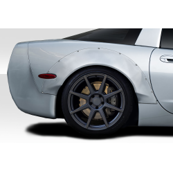 1997-2004 Chevrolet Corvette C5 Duraflex Circuit Rear Fender Flares - 2 Piece image - 1
