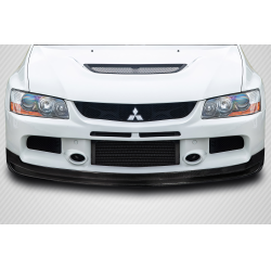 2006-2006 Mitsubishi Lancer Evolution 9 Carbon Creations Varte Front Lip Spoiler Air Dam - 1 Piece image - 1