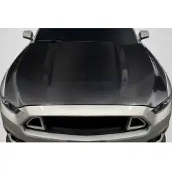 2015-2017 Ford Mustang OEM Look Hood - 1 Piece image - 1