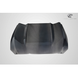 2015-2017 Ford Mustang Carbon Creations OEM Look Hood - 1 Piece image - 2