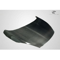 2014-2019 Ford Fiesta Carbon Creations OEM Look Hood - 1 Piece image - 4