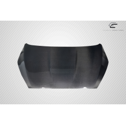 2015-2018 Ford Focus Carbon Creations OEM Look Hood - 1 Piece image - 2