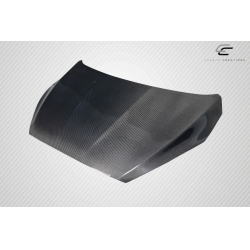 2015-2018 Ford Focus Carbon Creations OEM Look Hood - 1 Piece image - 3