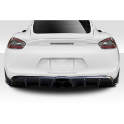 2014-2016 Porsche Cayman Duraflex Motox Rear Diffuser - 3 Piece image - 1