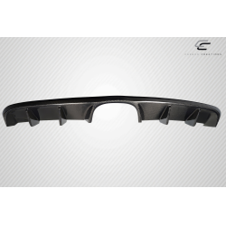 2014-2016 Porsche Cayman Carbon Creations Motox Rear Diffuser - 3 Pieces image - 2