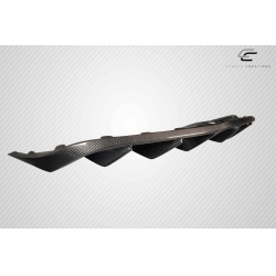 2014-2016 Porsche Cayman Carbon Creations Motox Rear Diffuser - 3 Pieces image - 6