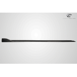 2014-2016 Porsche Cayman Carbon Creations Motox Side Skirt Rocker Panel Splitters - 2 Pieces image - 2