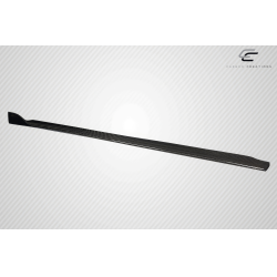 2014-2016 Porsche Cayman Carbon Creations Motox Side Skirt Rocker Panel Splitters - 2 Pieces image - 4