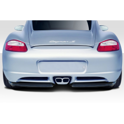 2006-2010 Porsche Cayman Duraflex Motox Rear Lip Under Spoiler - 2 Piece image - 1