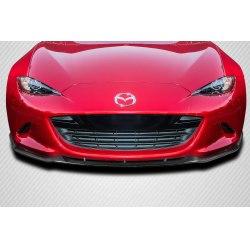 2016-2023 Mazda Miata Carbon Creations Dancer Front Lip Spoiler Air Dam - 1 Piece image - 1