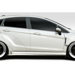 2014-2019 Ford Fiesta Duraflex CPR Wide Body Side Skirt Rocker Panels - 2 Piece image - 1