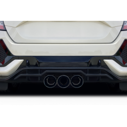 2017-2021 Honda Civic TypeR Duraflex BZ Rear Bumper Add On - 1 Piece image - 1