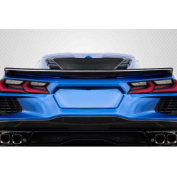 2020-2025 Chevrolet Corvette C8 Carbon Creations Gran Veloce Flush Mount Rear Wing Spoiler - 1 Piece image - 1