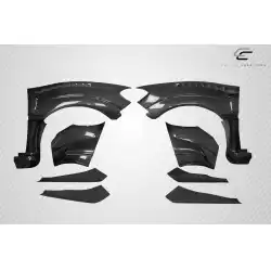 2015-2021 Subaru WRX STI VRS Wide Body Front Fenders - 8 Piece image - 2