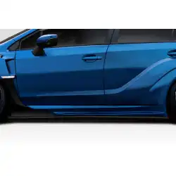 2015-2021 Subaru WRX STI VRS Wide Body Side Side Skirt Rocker Panels - 6 Piece image - 1