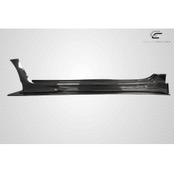 2015-2021 Subaru WRX STI Carbon Creations VRS Wide Body Side Skirt Rocker Panels - 6 Piece image - 2