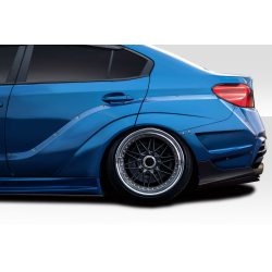 2015-2021 Subaru WRX STI Duraflex VRS Wide Body Rear Fender Flares - 9 Piece image - 1