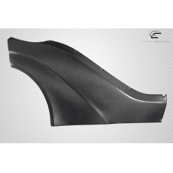 2015-2021 Subaru WRX STI Carbon Creations VRS Wide Body Rear Fender Flares - 9 Piece image - 2