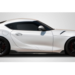 2020-2025 Toyota Supra A90 Carbon Creations AG Design Side Skirt Splitters - 2 Piece image - 1